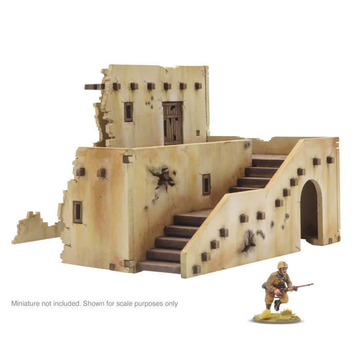 Warlord Games: Adobe Building - Ruins